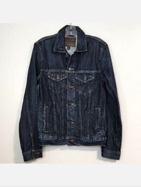 🍀 Lucky Brand Men's McKinney Jean Jacket, Size S ~ EUC